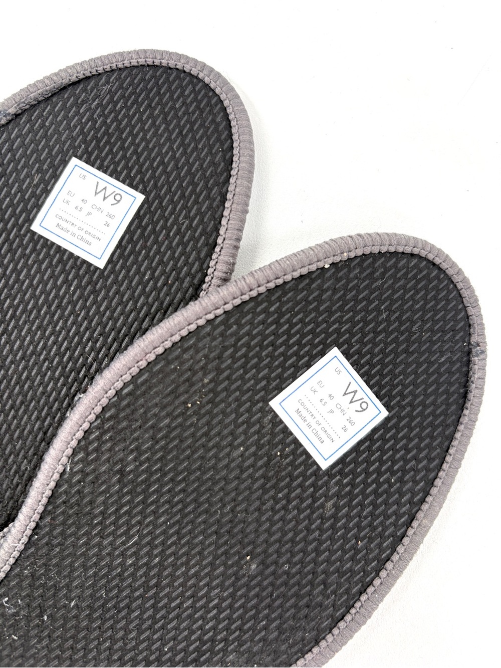 ROTHY'S The Flat Round-Toe Slip-On Knit Ballet Flats in Pebble Grey 9 - Picture 11 of 13